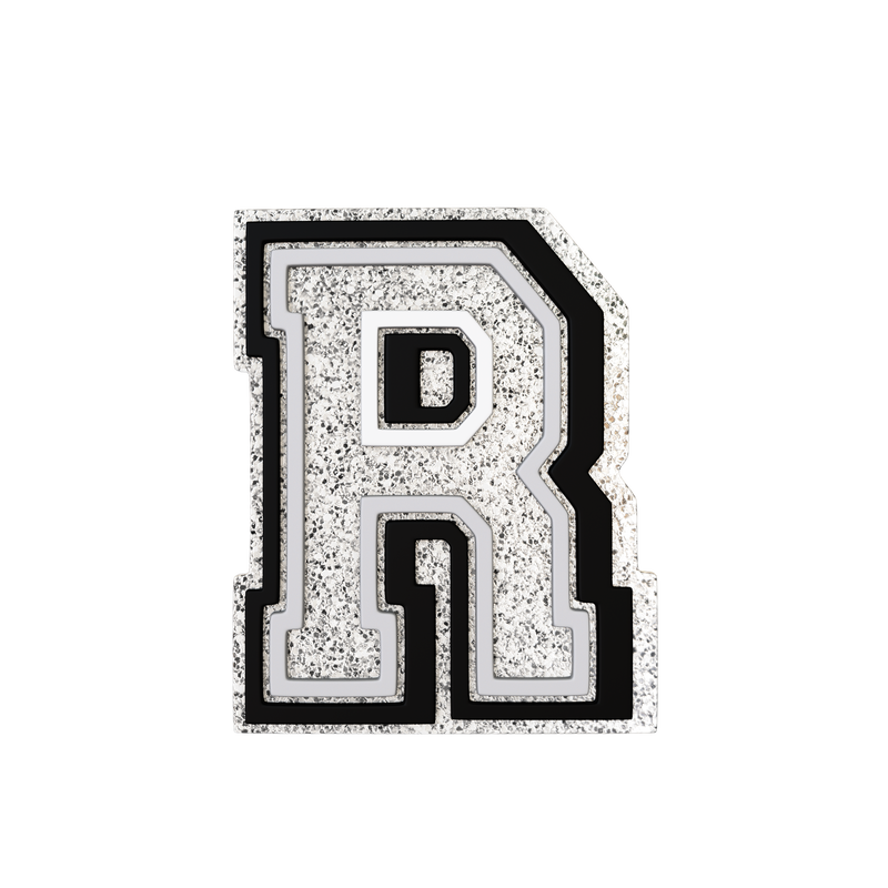 Budz Silver Letter R