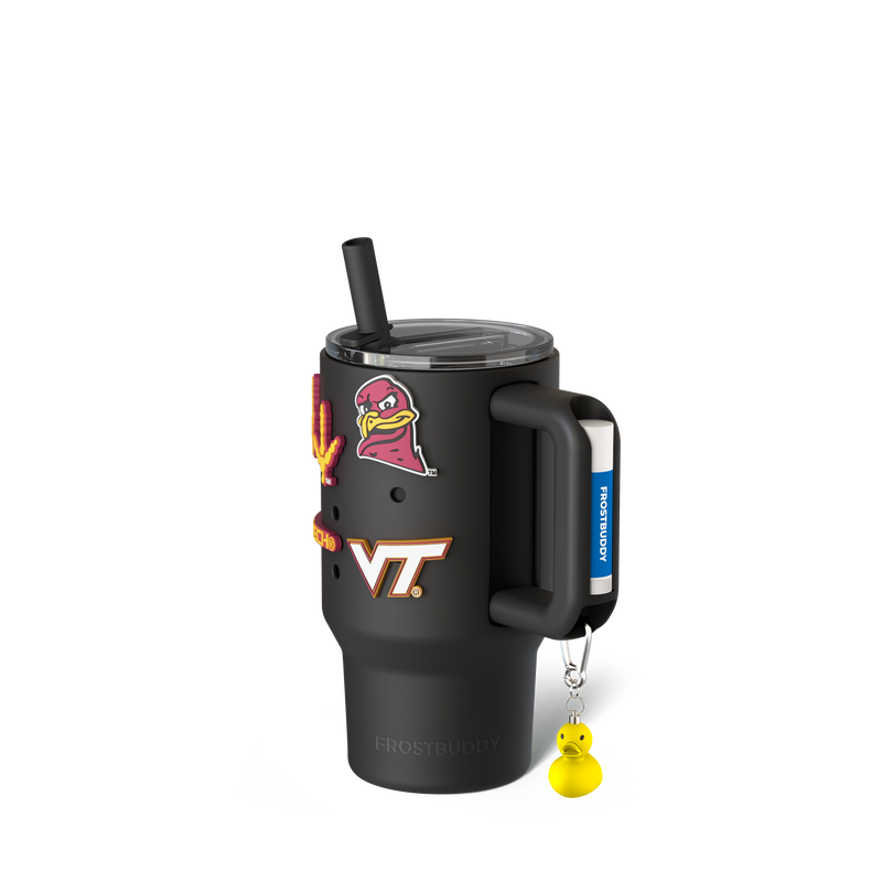 Thicc 16oz Virginia Tech Hokies Skin + Budz Bundle