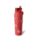 Bottle 32oz Oklahoma Sooners Skin + Budz Bundle