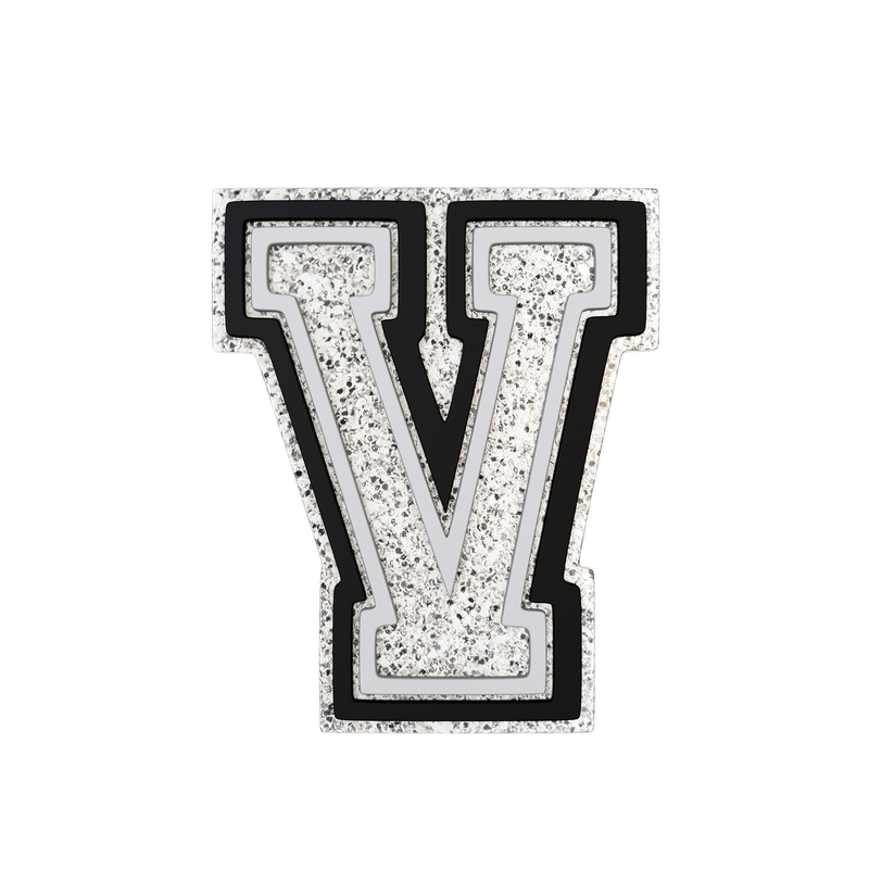 Budz Silver Letter V