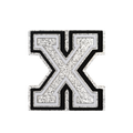 Budz Silver Letter X