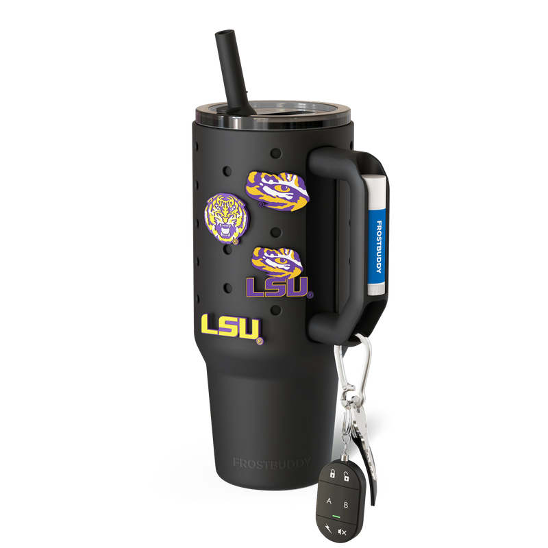 Thicc 40oz LSU Tigers Skin + Budz Bundle