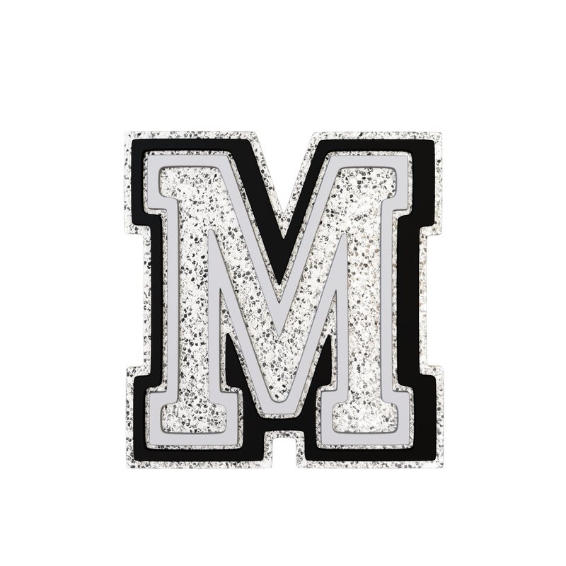Budz Silver Letter M