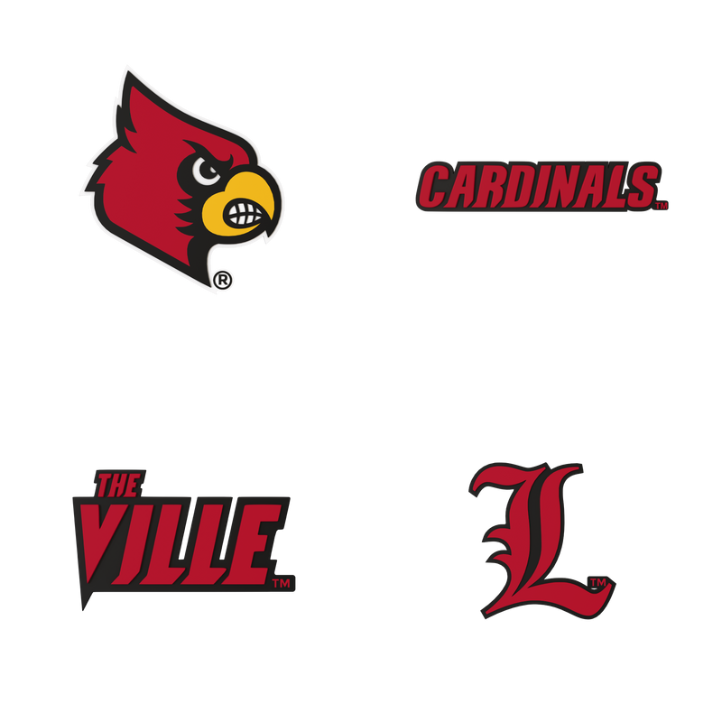 Budz Louisville Cardinals 4-Pack Bundle