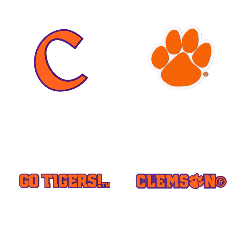 Budz Clemson Tigers 4-Pack Bundle